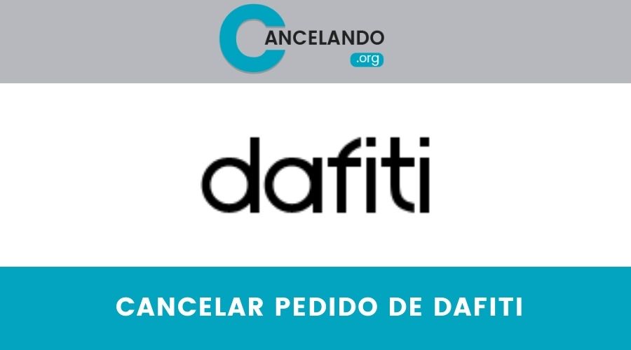 Cancelar pedido de Dafiti en Colombia