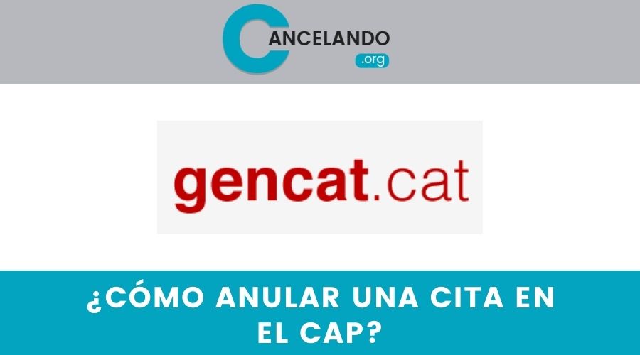 ¿Cómo anular una cita en el CAP?